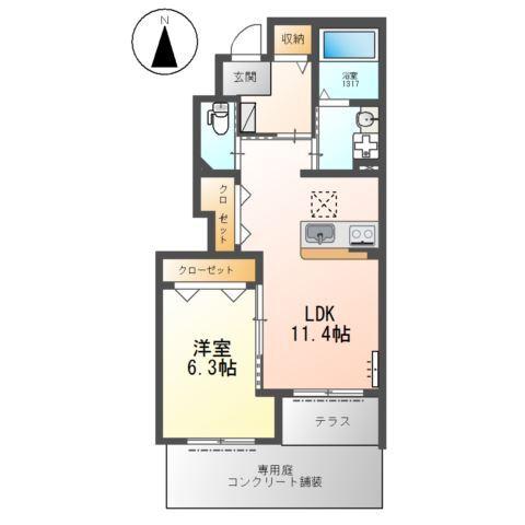  間取り図写真
