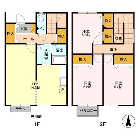  間取り図写真