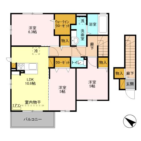  間取り図写真