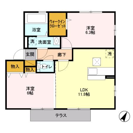  間取り図写真