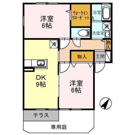  間取り図写真