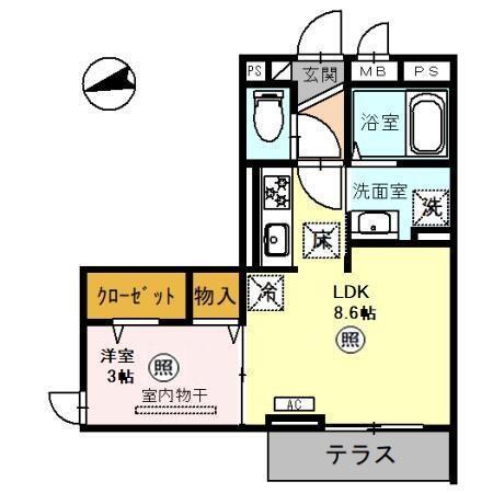  間取り図写真