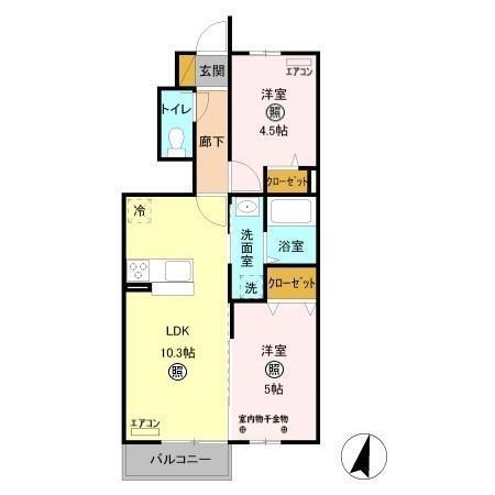  間取り図写真