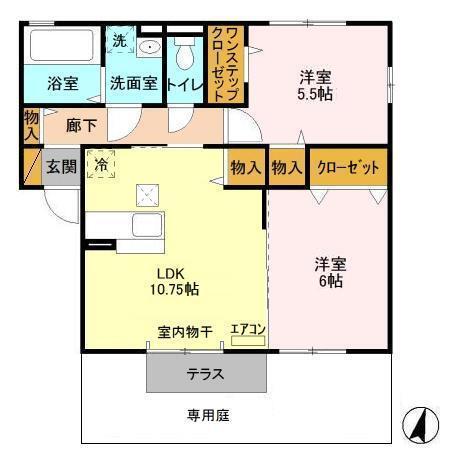  間取り図写真