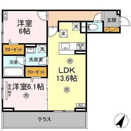  間取り図写真