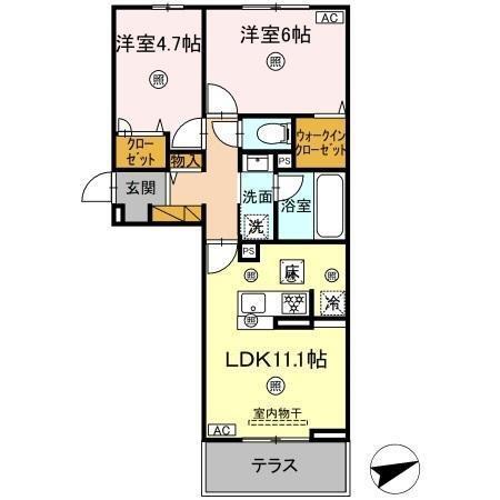 間取り図写真