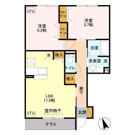  間取り図写真
