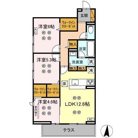  間取り図写真