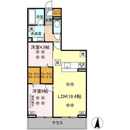 間取り図写真