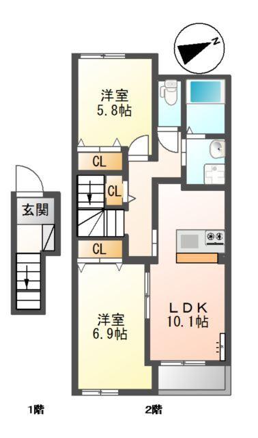  間取り図写真
