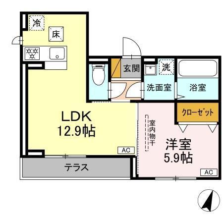  間取り図写真