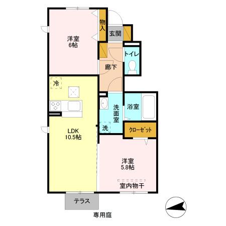  間取り図写真