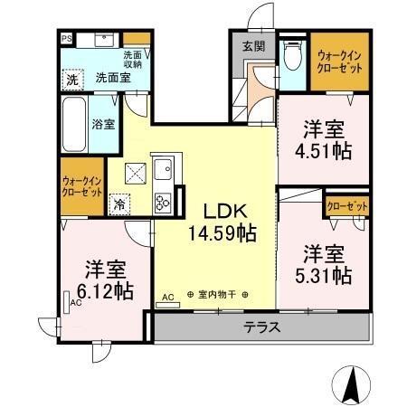  間取り図写真