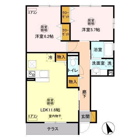  間取り図写真