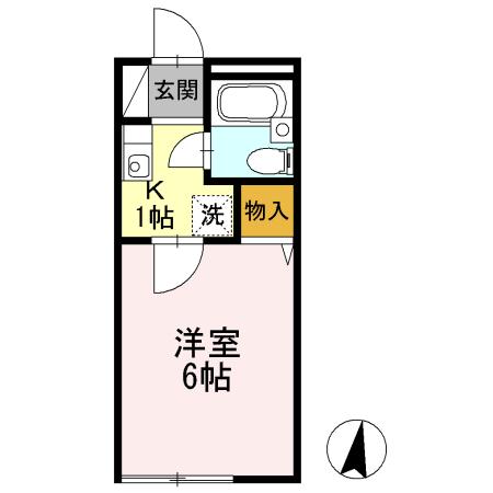 アネックス小泉（202） 間取り図画像