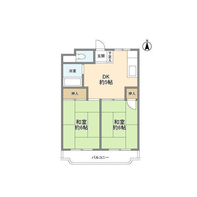 ＫＥＩⅡマンション（203） 間取り図画像
