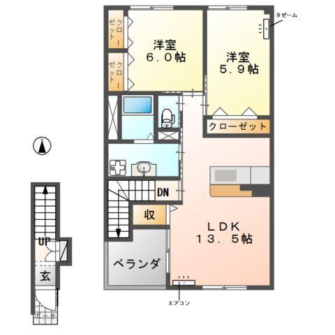  間取り図写真