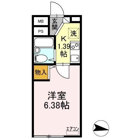 東亜ハーモニー蘇我（210） 間取り図画像