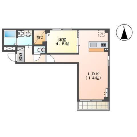 イーストガーデン 間取り図画像