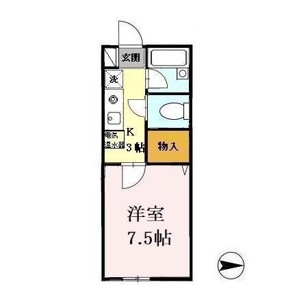 ＮＦ・コープⅡ（303） 間取り図画像