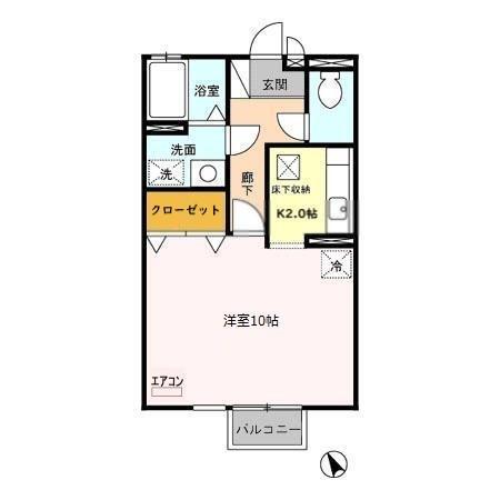ホライゾン（106） 間取り図画像