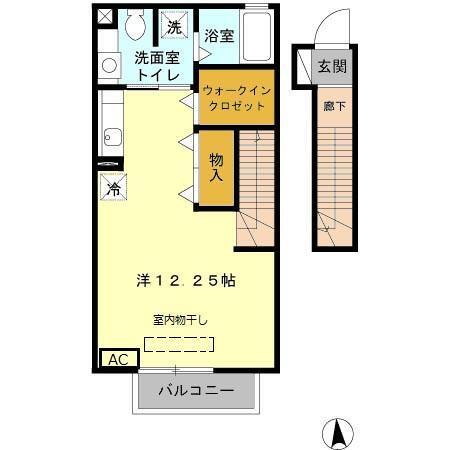 ファミール多摩平（203） 間取り図画像