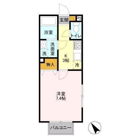グレイス（103） 間取り図画像