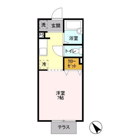 エンドレス（205） 間取り図画像