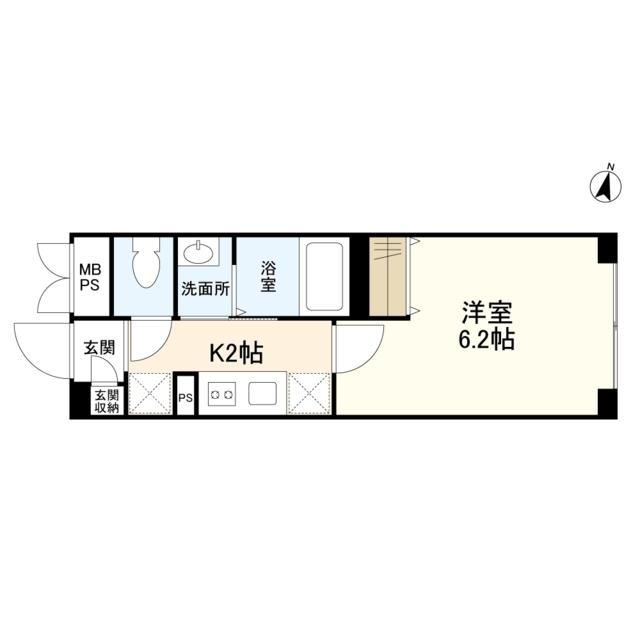 ウェルスクエアイズム明大前（205） 間取り図画像