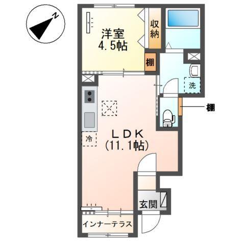 仮）日野市日野アパート新築工事 間取り図画像