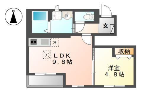 ピュアオール 間取り図画像
