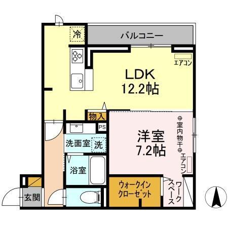 Ferro Risaia（302） 間取り図画像