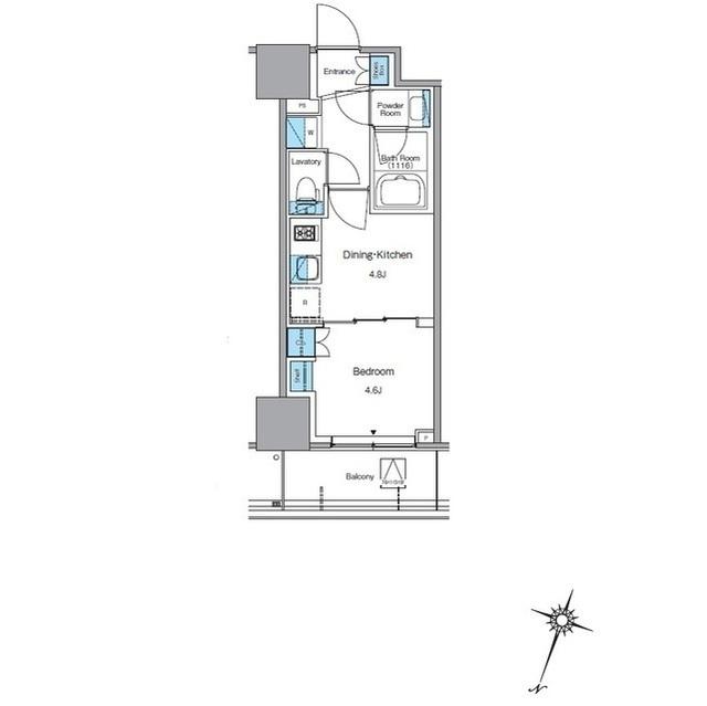 ルフォンプログレ渋谷ヒルトップ（1506） 間取り図画像