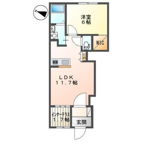 フルーリア 間取り図画像