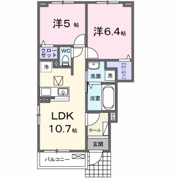 ヒカルサ東京武蔵村山（101） 間取り図画像