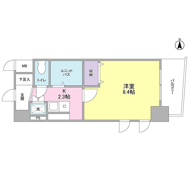 クラッセ溝の口（0504） 間取り図画像