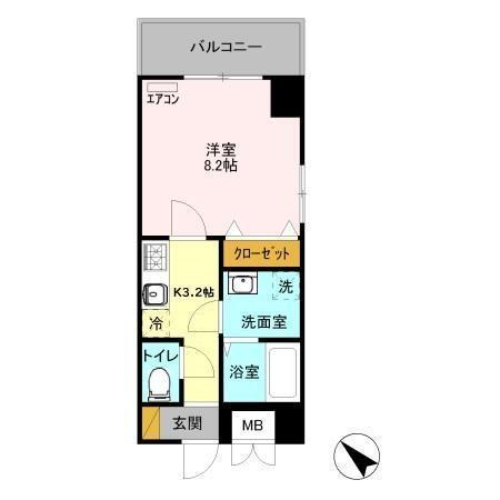 ベルフルール（108） 間取り図画像