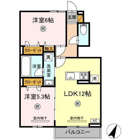 Orto Sole（オルト　ソレ）（103） 間取り図画像