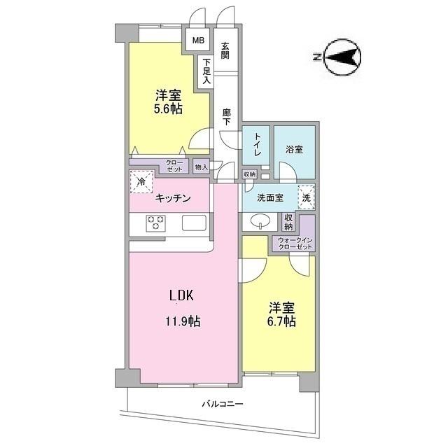 シルフィード南平台Ｂ（0305） 間取り図画像