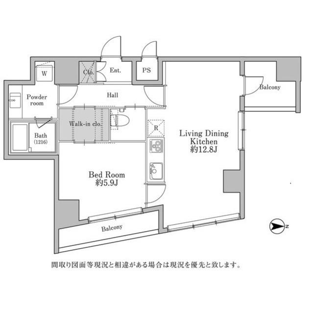 ユニテラス三軒茶屋（0304） 間取り図画像