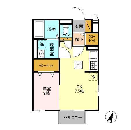 グランモア登戸　壱番館（108） 間取り図画像