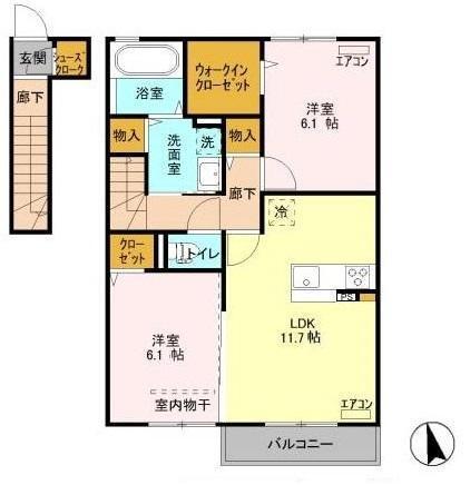 フェニックス（203） 間取り図画像