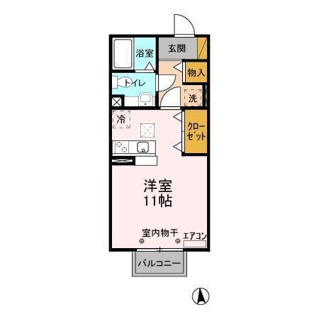 ノーベルパーク　15・16・17（16-105） 間取り図画像