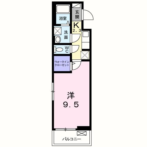 グランドソレイユ（205） 間取り図画像