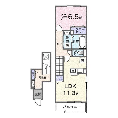 プルミエ・クリュＡ（203） 間取り図画像