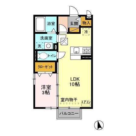 セピアパレス（106） 間取り図画像