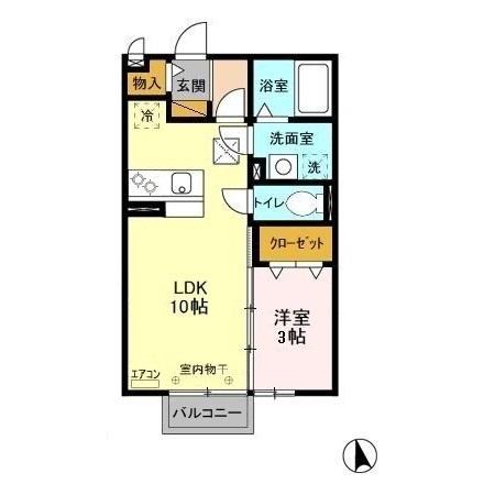セピアパレス（102） 間取り図画像