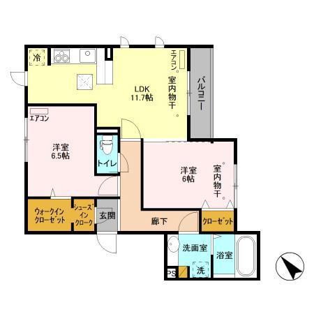 イデアーレ（106） 間取り図画像