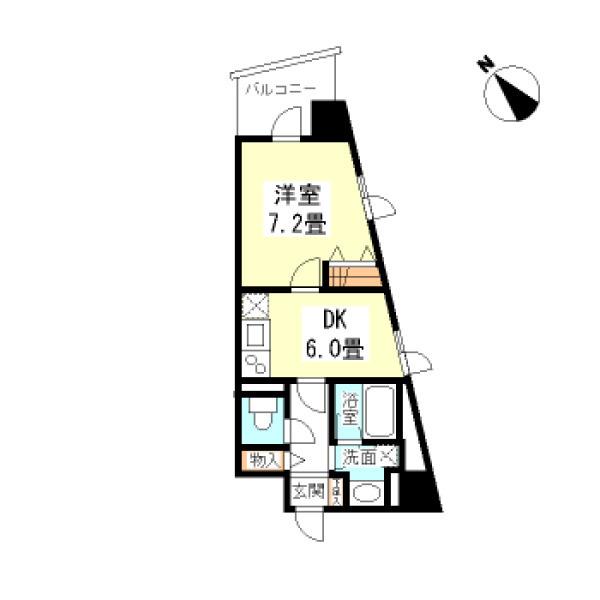 ＴＫフラッツ渋谷（0608） 間取り図画像