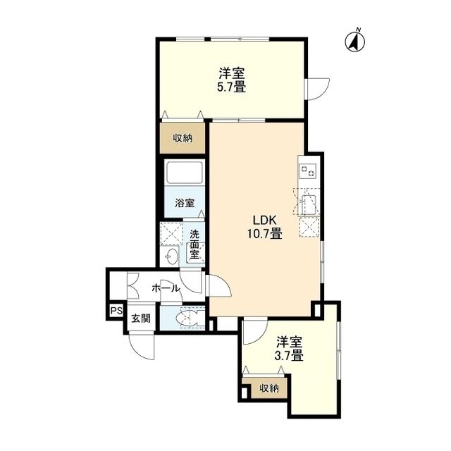 アステラホーム目黒祐天寺Ｗｅｓｔ（106） 間取り図画像
